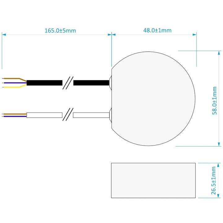 Zasilacz 230V 12V 30W 2.5A Dopuszkowy Do Taśmy LED Ledów Transformator