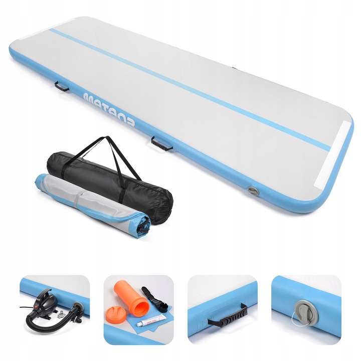 NADMUCHIWANA ŚCIEŻKA AKROBATYCZNA MATA GIMNASTYCZNA AIRTRACK METEOR