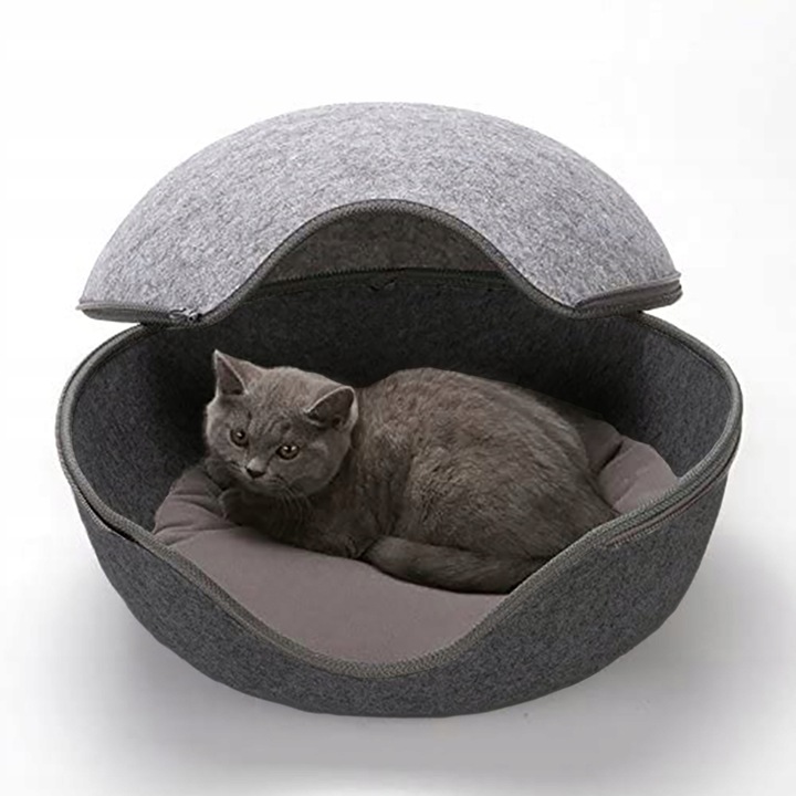 DOMEK DLA KOTA LEGOWISKO CIEPŁE BUDKA POSŁANIE LEGOWISKO ANTYSTRESOWE