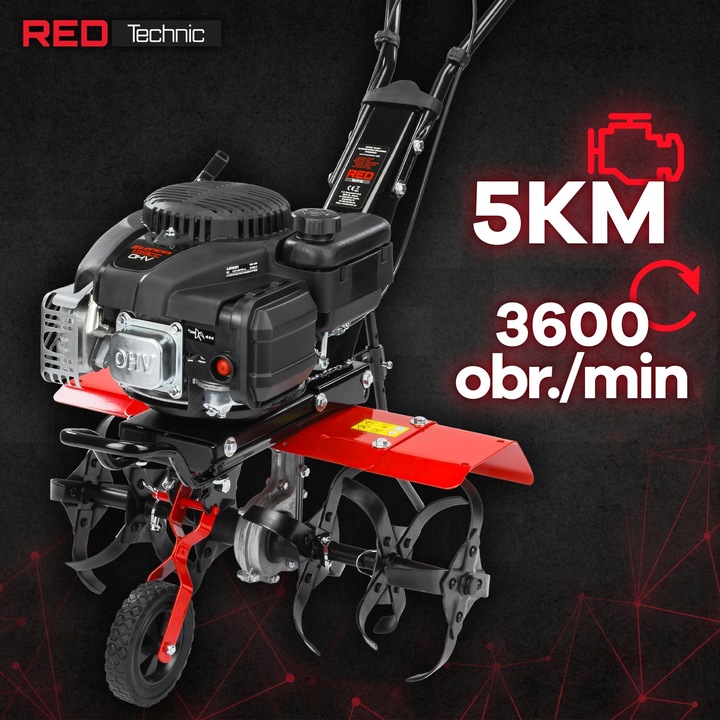 GLEBOGRYZARKA SPALINOWA DO GLEBY SILNIK LONCIN 5KM 60CM KULTYWATOR