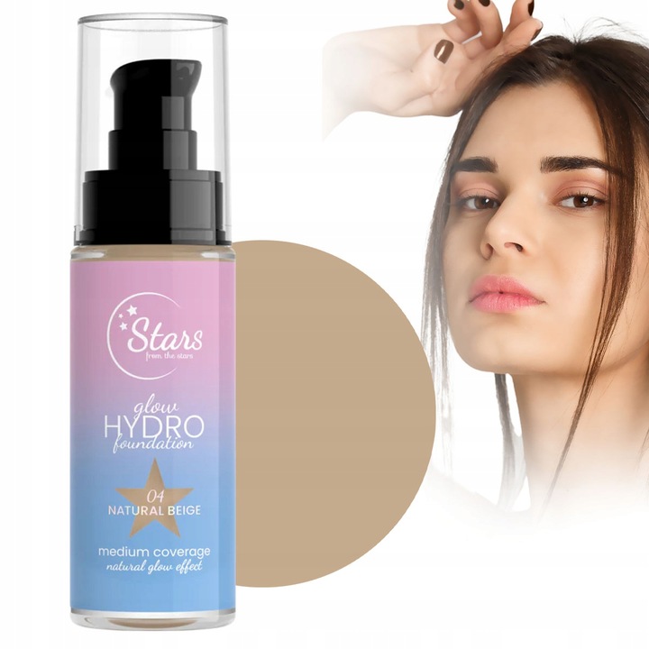Stars from the stars podkład nawilżająco rozświetlający Glow Hydro #04
