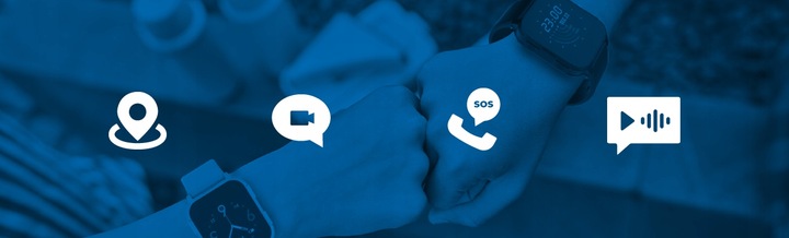 Smartwatch ZEGAREK dla dzieci Forever GPS WiFi 4 Kids Look Me KW-510