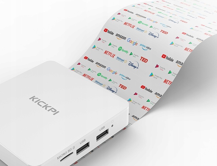 ANDROID SMART TV BOX ODTWARZACZ MULTIMEDIALNY 4K 2/32GB AndroidTV 12