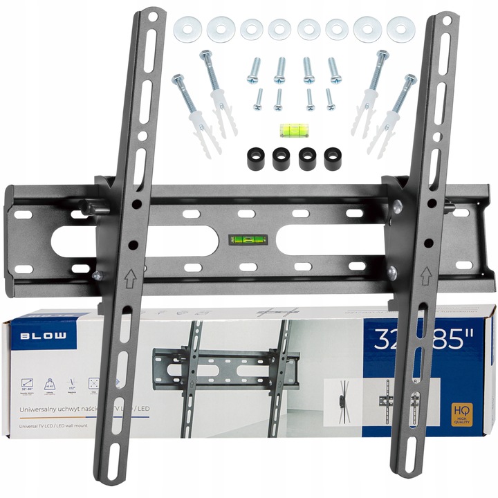 UCHWYT DO TELEWIZORA WIESZAK NA TV MOCNY REGULACJA UCHYLNY LCD 32-85
