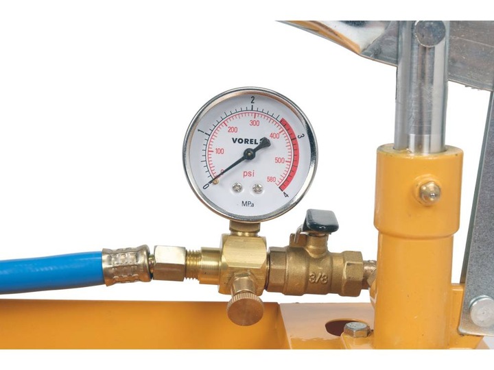 VOREL POMPA RĘCZNA DO PRÓB CIŚNIENIOWYCH TESTOWANIA SZCZELNOŚCI 5L 40