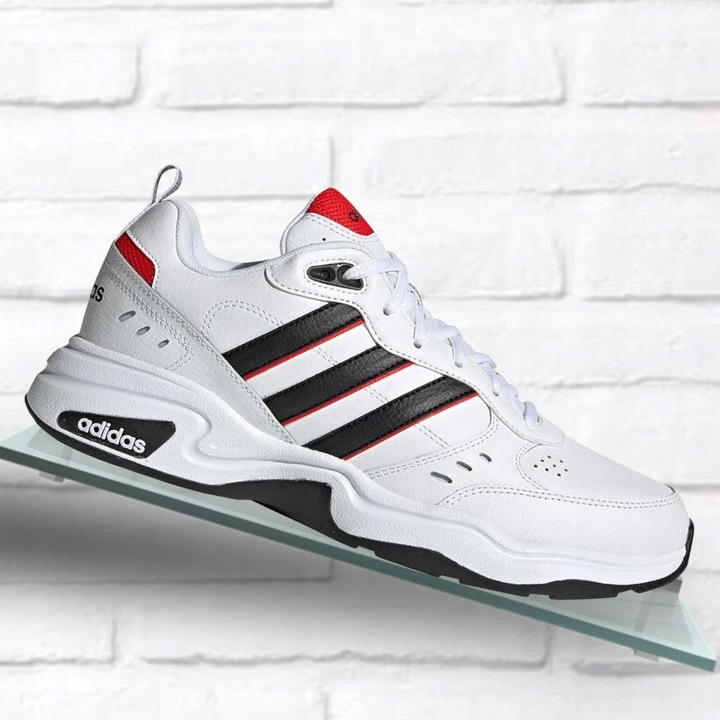 Buty męskie sportowe białe trening siłownia adidas STRUTTER EG2655 42 2/3