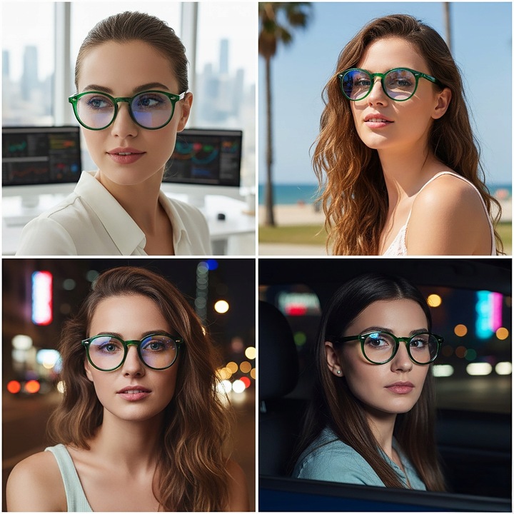 okulary do czytania okulary blokujące niebieskie światło okulary