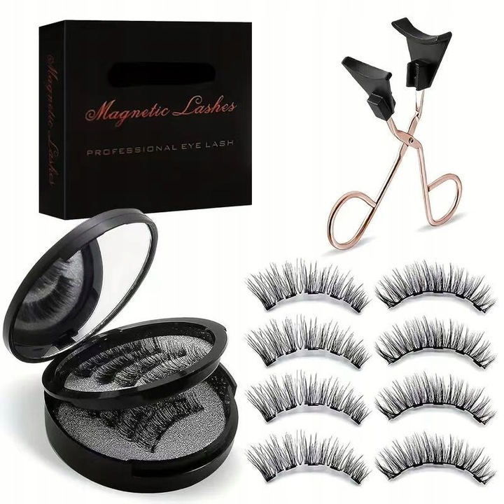 Rzęsy magnetyczne 3D Natural Look Dual Magnetic Lashes Kit z aplikatorem