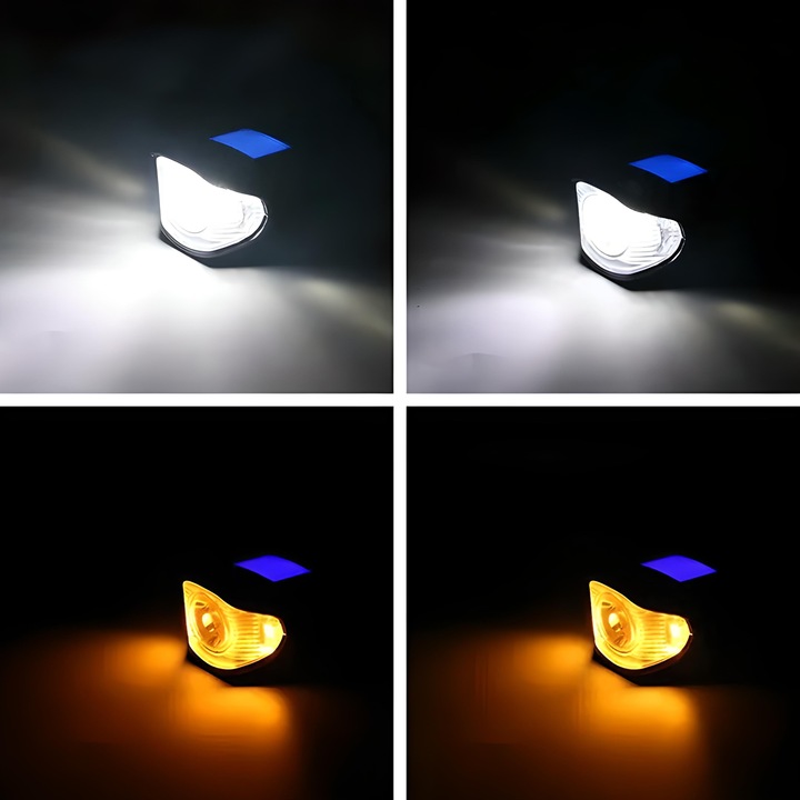 2x LAMPKA ROWEROWA PRZÓD+TYŁ LED LICZNIK KM PRĘDKOŚCIOMIERZ DZWONEK ZESTAW