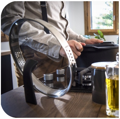 Patelnia Garnek do bigosu TEFAL 26 cm Pokrywka Indukcja