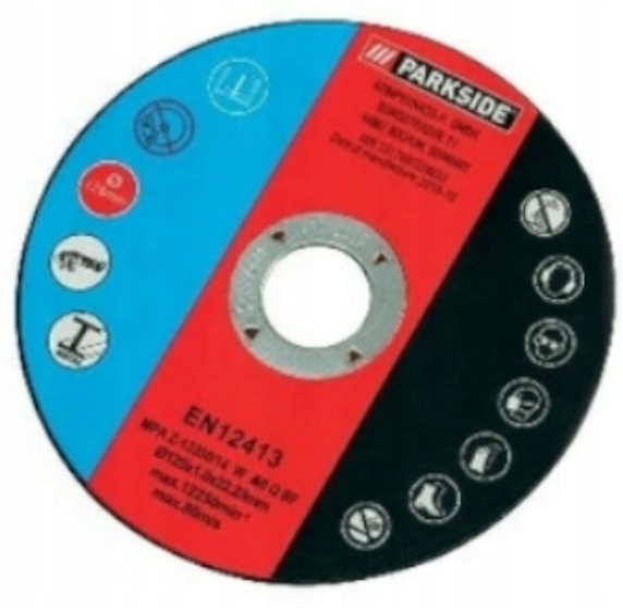 Akumulatorowa szlifierka kątowa Parkside 20V PWSA