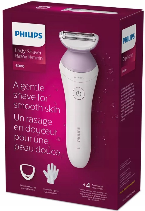 GOLARKA DAMSKA PHILIPS DEPILATOR DO CIAŁA MASZYNKA
