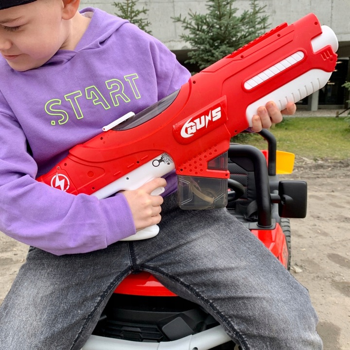 ELEKTRYCZNY DUŻY PISTOLET NA WODĘ MIOTACZ AUTOMATYCZNY WYRZUTNIA WODNA