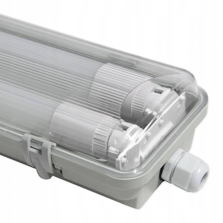 6x Oprawa hermetyczna 120cm Lampa LED natynkowa + 12x świetlówka LED