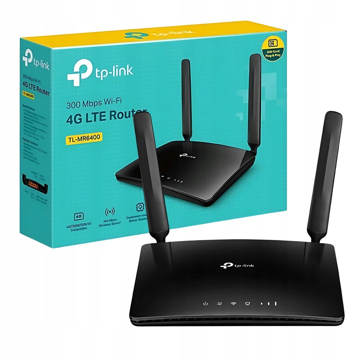 Router LTE TP-Link TL-MR6400 NA KARTE SIM LTE 4G