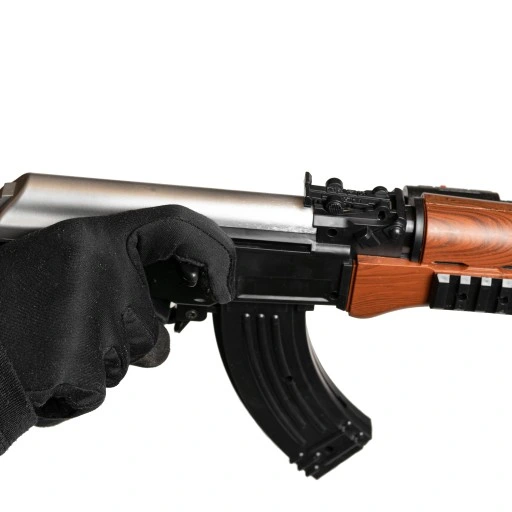 KARABIN AK47 PISTOLET NA KULKI Z LASEREM + GRATIS