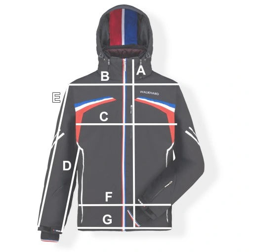 W.H KOMBINEZON NARCIARSKI ZIMOWY MĘSKI 20.000 L-52