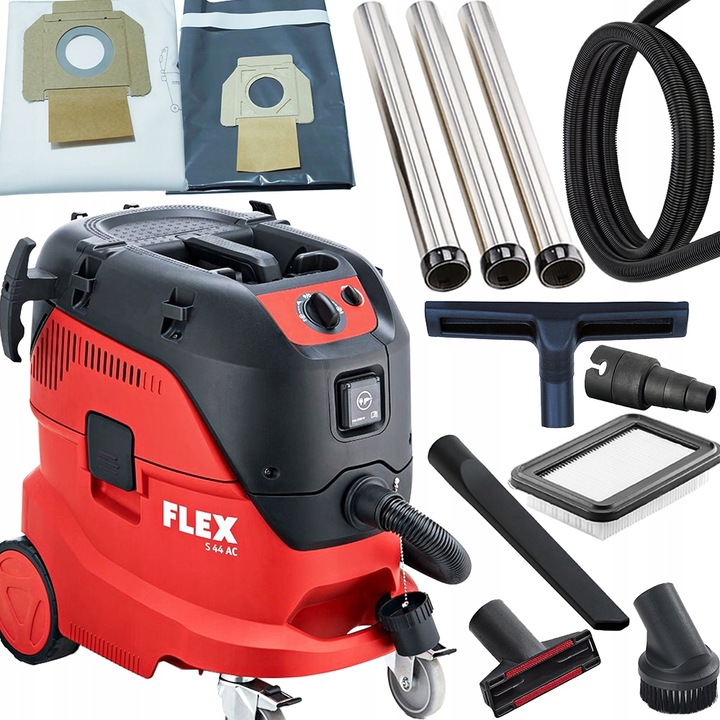 Odkurzacz przemysłowy bezworkowy S44 L AC s47 FLEX + Miara zwijana 5m