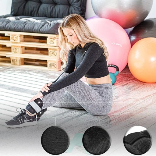 REGULOWANE OBCIĄŻNIKI NEOPRENOWE 2x 2 KG RĘCE NOGI