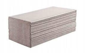 20× Ręcznik papierowy ZZ szary 200 listków Gruby listki x 200 szt.