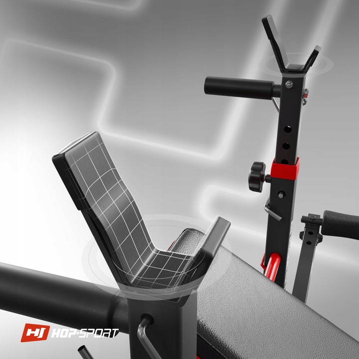 Ławka treningowa regulowana składana modlitewnik mocne stojaki wytrzymała