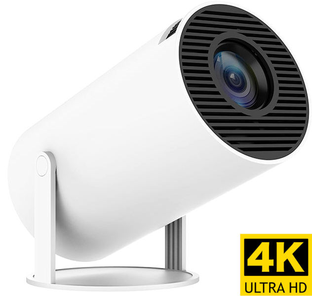 Rzutnik Projektor 2025 NOWY FULL HD 4K WiFi Pilot Android TV HY300 PLUS LED