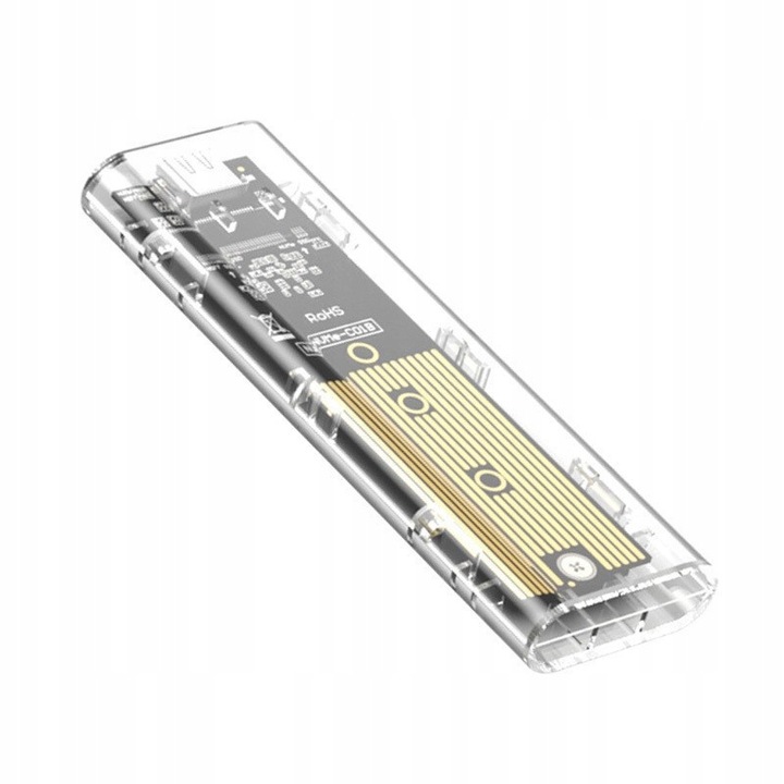 OBUDOWA NA DYSK NVME M2 SATA SSD ADAPTER NGFF M.2 USB 3.1 USB TYP-C 10 GBPS