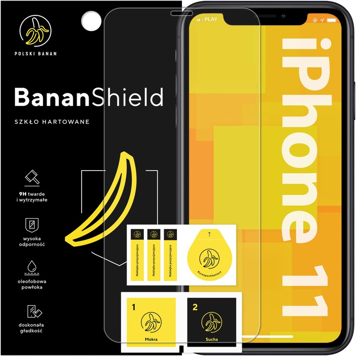 Szkło hartowane 9H BananShield do Apple iPhone 11