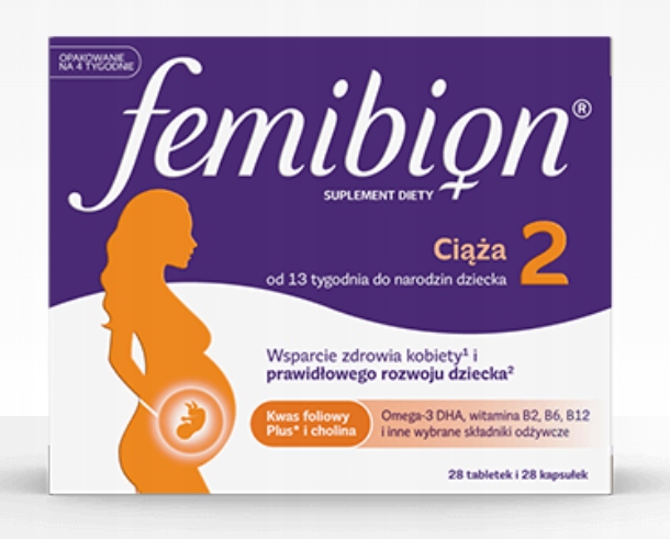FEMIBION 2 CIĄŻA 28 tabletek i 28 kapsułek