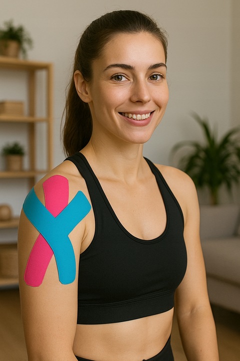 Plastry kinesiology taping Taśma MEDYCZNA do oklejania tape tejpy 3NS tex