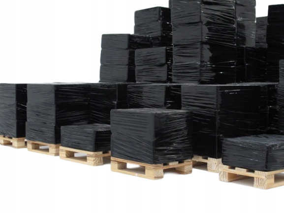 Folia stretch 1,75 kg netto 50 cm czarny