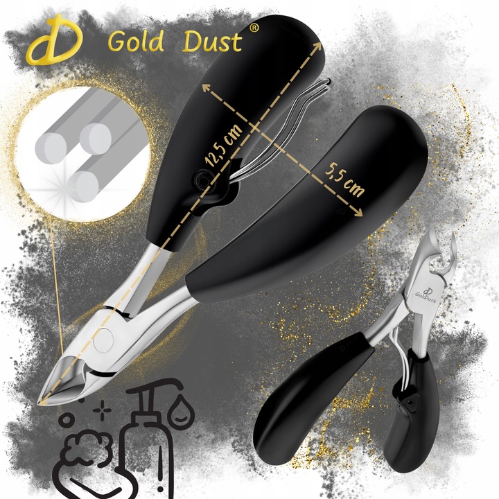 CĘGI CĄŻKI DO WRASTAJĄCYCH GRUBYCH TWARDYCH PAZNOKCI OBCINACZKI