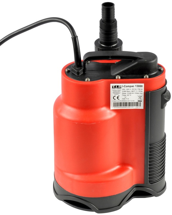 POMPA DO WODY ZE ZINTEGROWANYM PŁYWAKIEM 7500l/h