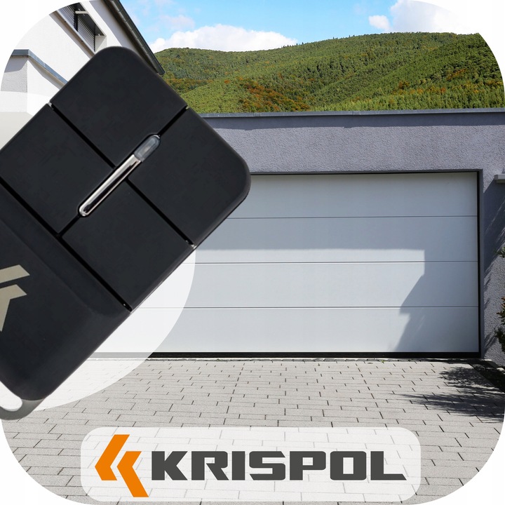 Pilot do Bramy Garażowej KRISPOL STARCUS K06 K10 433,92 MHz ORYGINALNY
