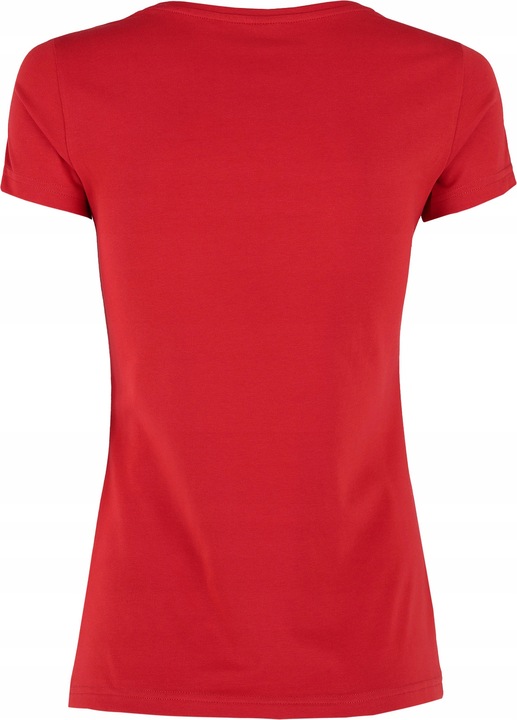 4F T-SHIRT DAMSKA KOSZULKA CZERWONA TSD001B r. L