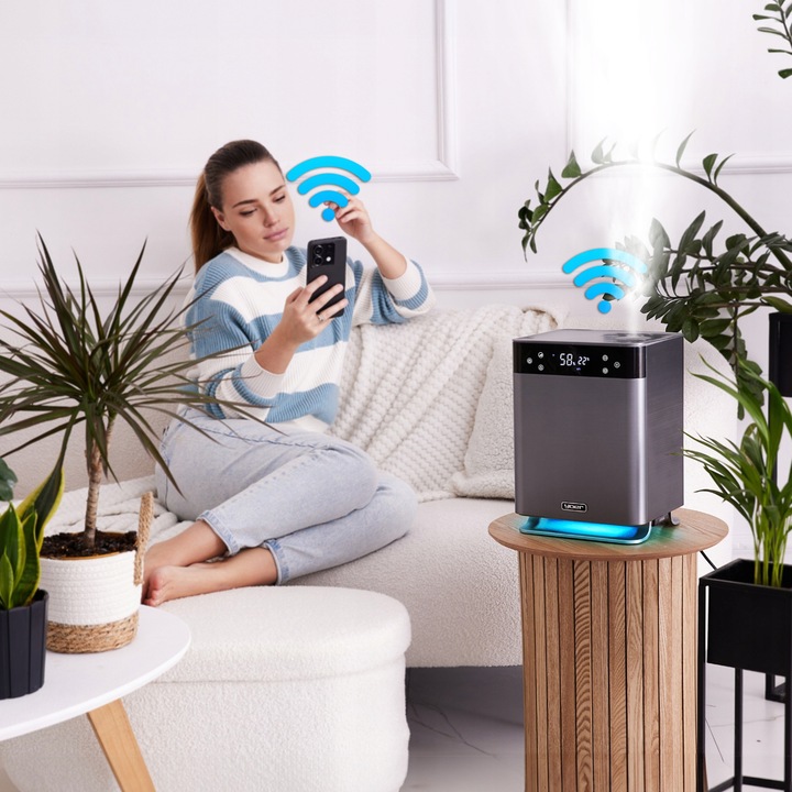 Nawilżacz powietrza 5w1 Oczyszcza Jonizator Yoer Automatyczny