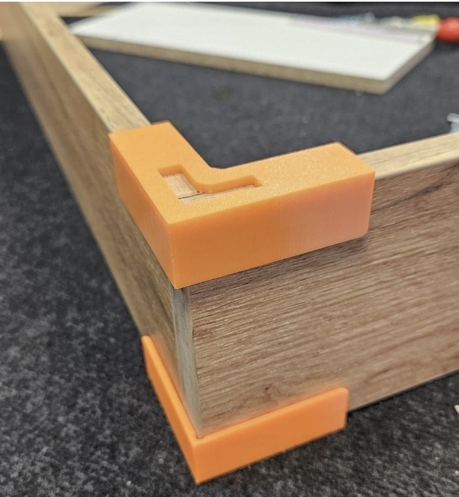 ZESTAW Uchwyt stolarski 3 ręka 4xL + 2xT 2x krzyż do płyty montażowej