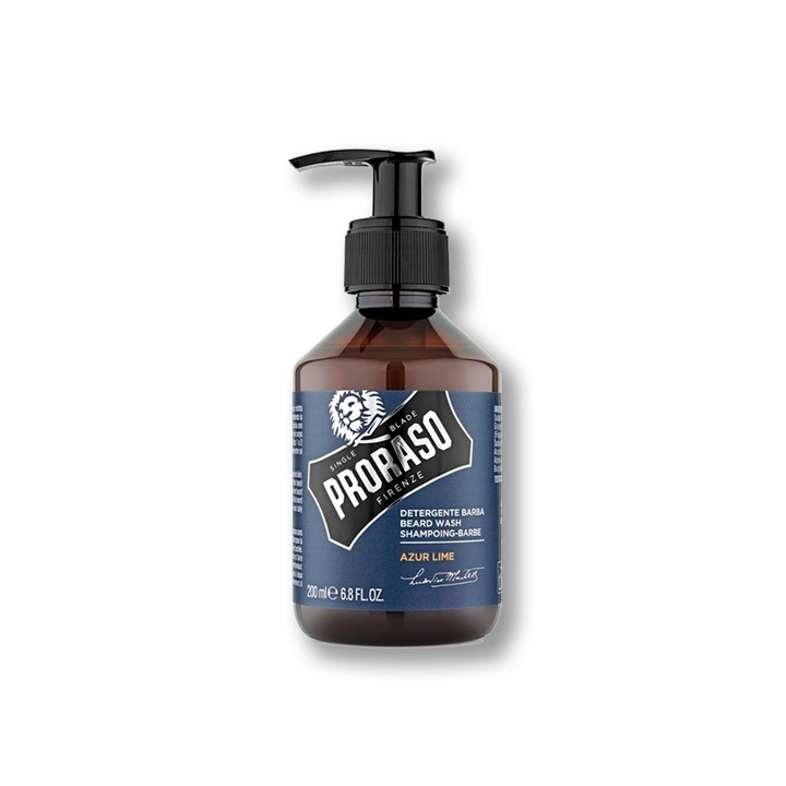 Szampon do brody Proraso Azur Lime 200 ml beard wash