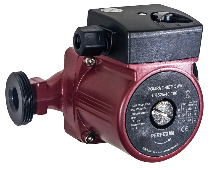 POMPA OBIEGOWA CYRKULACYJNA 3 BIEGOWA 25-40/180 SOLIDNA MOCNA WYDAJNA 230V