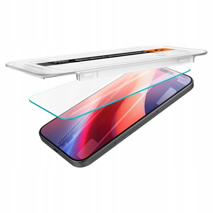 Szkło Hartowane Spigen Glas.Tr "Ez Fit" do Apple iPhone 16 Pro Max Clear