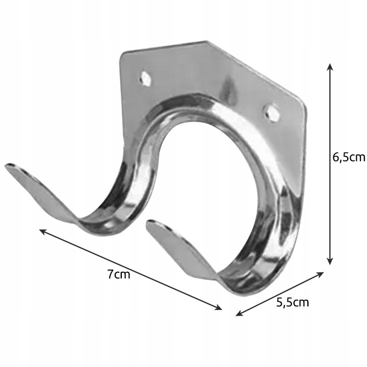 WIESZAK ŚCIENNY NA NARZĘDZIA OGRODOWE UCHWYT MIOTŁY GRABIE MOP ŁOPATE