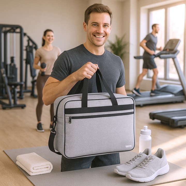 Torba podróżna 40x30x20 do samolotu RYANAIR WIZZAIR lekki bagaż podręczny