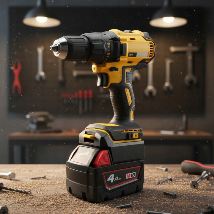 Adapter baterii Milwaukee do narzędzi DeWalt 18V XR akumulator