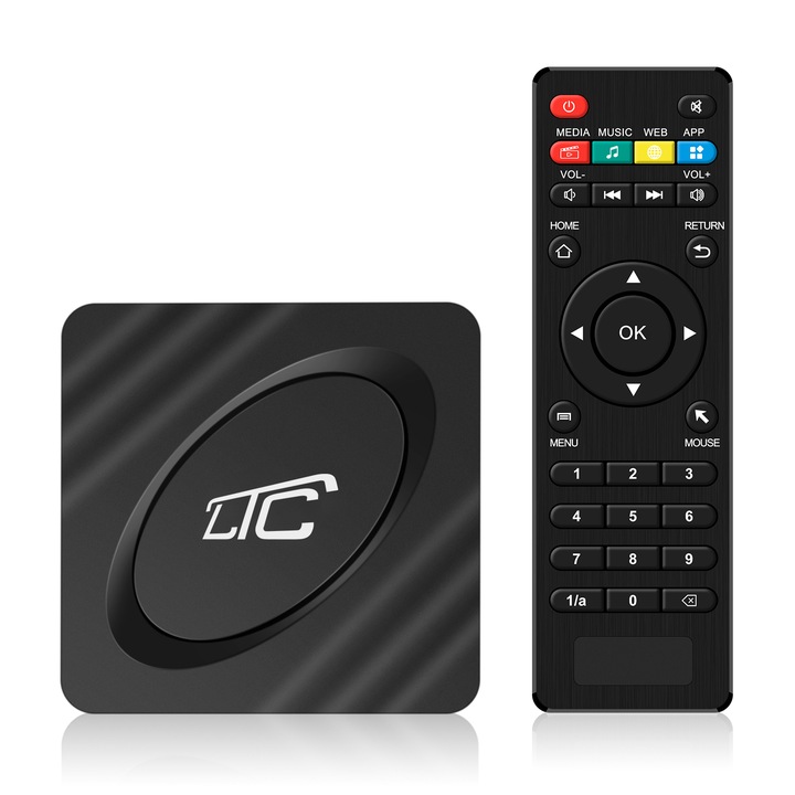 SMART BOX TV 4K ANDROID PRZYSTAWKA DEKODER BT NETFLIX YOUTUBE ITP.