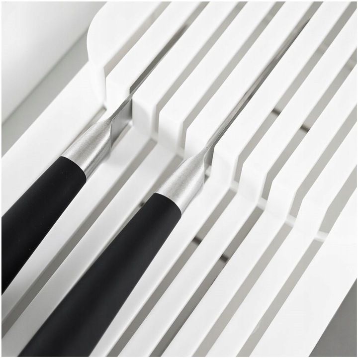 Wkład DO SZUFLADY na noże kuchenne pudełko pojemnik organizer kuchenny