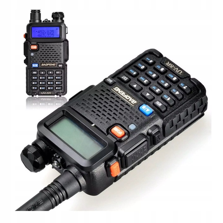 Baofeng UV-5R 5W Radio SKANER POLICJA PKP PSP OSP