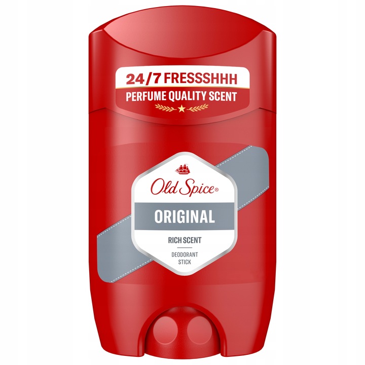 Old Spice Original Dezodorant męski w sztyfcie, 6 x 50 ml, 48h świeżości