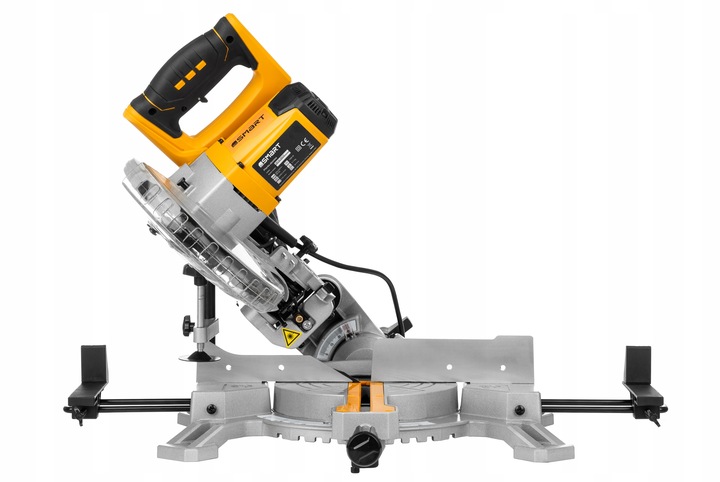 PIŁA UKOSOWA 1500W Ukośnica z posuwem 210mm LASER + 2 x TARCZA 24z 48z