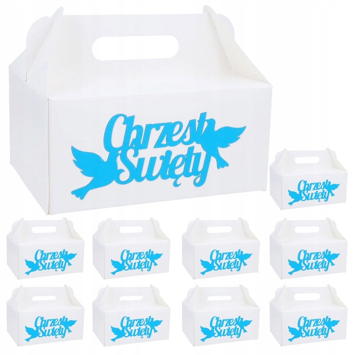 Pudełko Na Ciasto Dekoracyjne Na Chrzest Święty