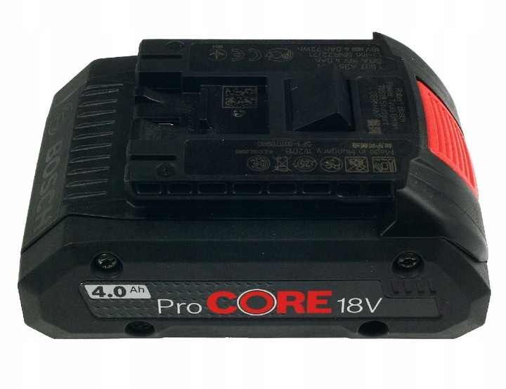 AKUMULATOR PROCORE 18V 4,0Ah litowo-jonowy BOSCH